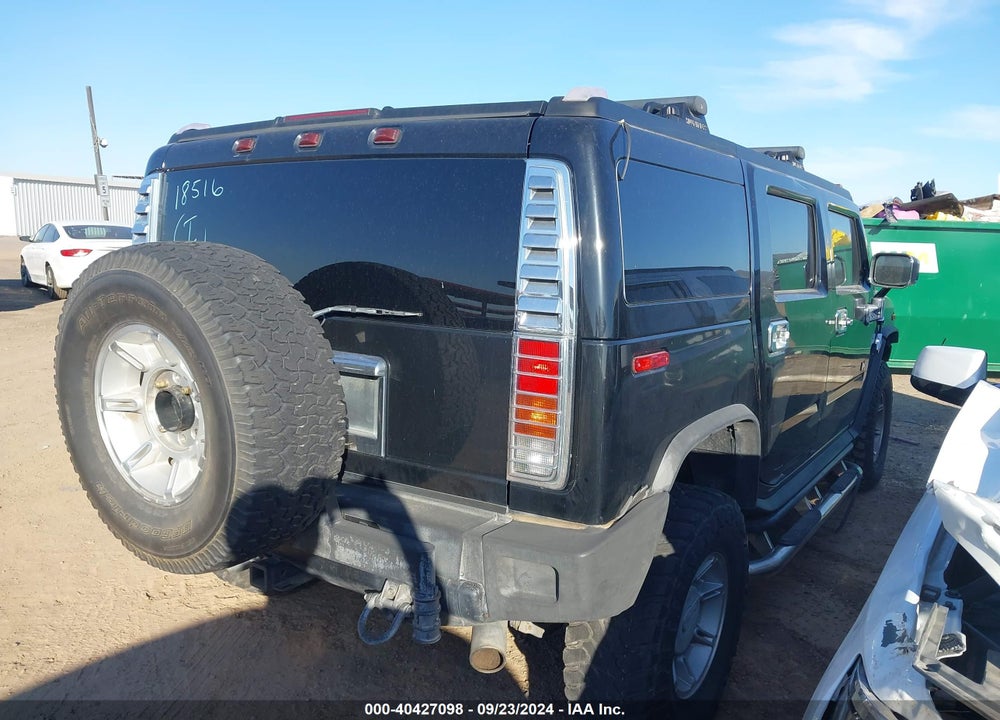 2003 HUMMER H2 VIN: 5GRGN23U03H104499