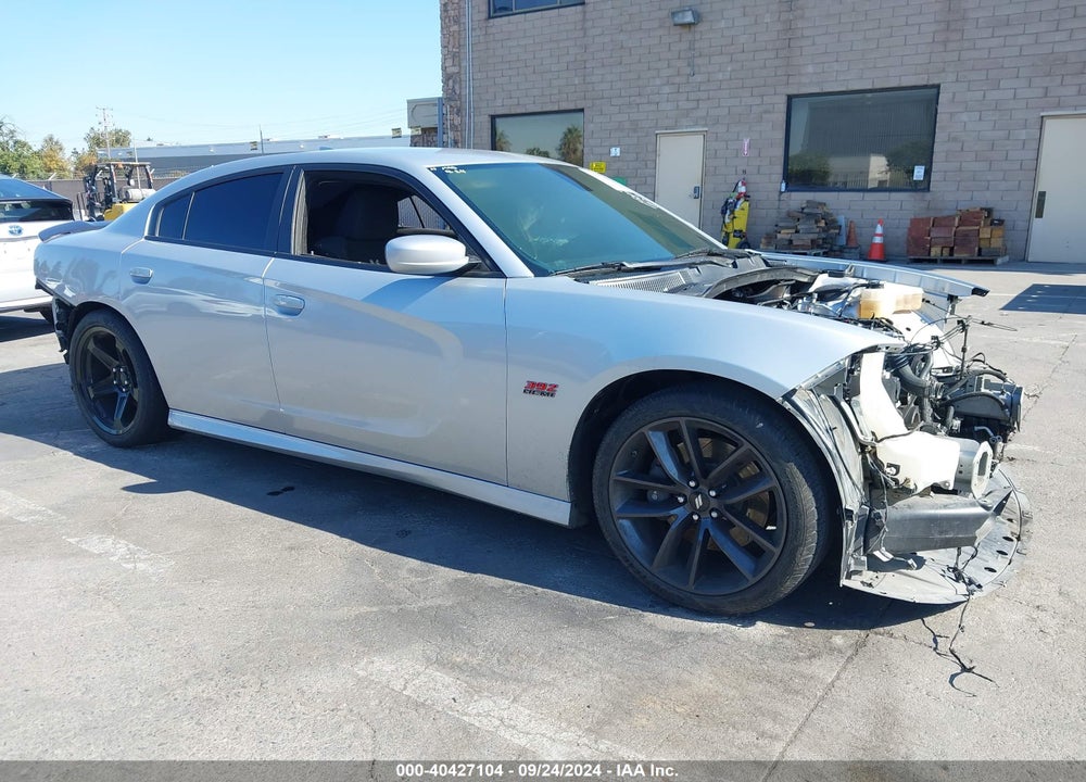 2019 DODGE CHARGER SCAT PACK RWD VIN: 2C3CDXGJ8KH756722