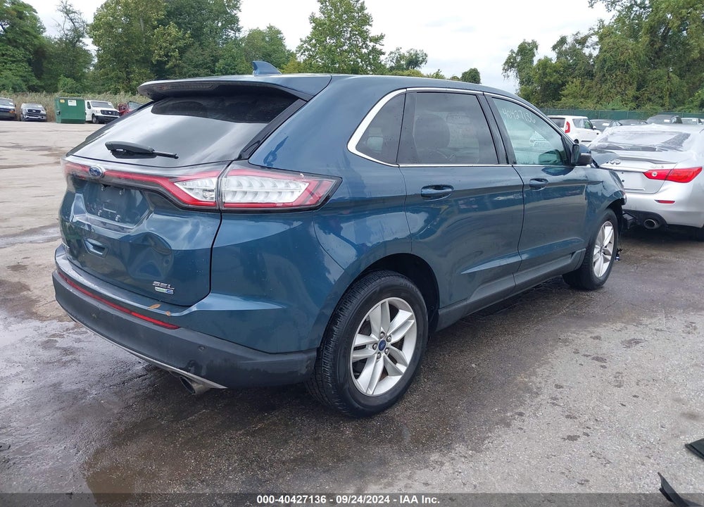 2016 FORD EDGE SEL VIN: 2FMPK4J90GBB46450