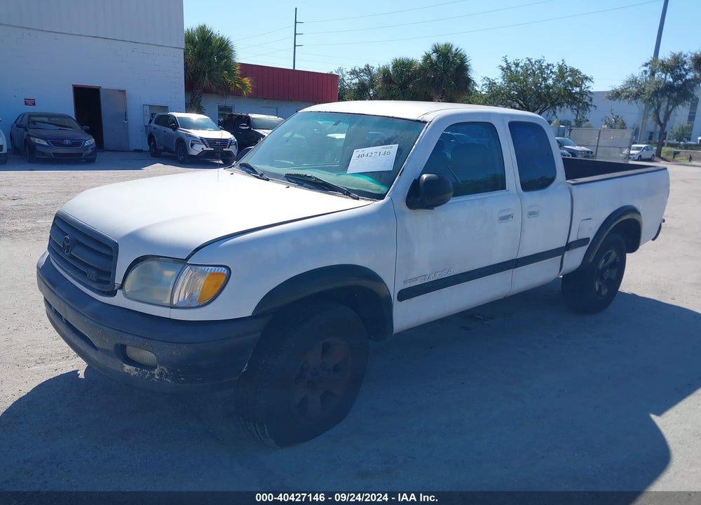 2002 TOYOTA TUNDRA SR5 V8 VIN: 5TBBT44102S250714