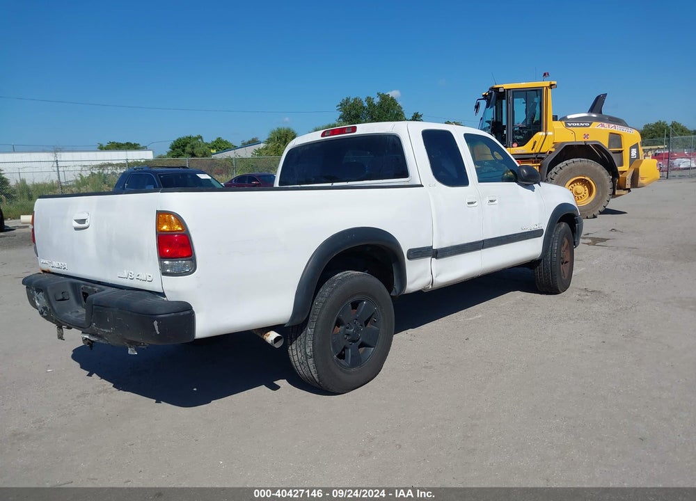 2002 TOYOTA TUNDRA SR5 V8 VIN: 5TBBT44102S250714