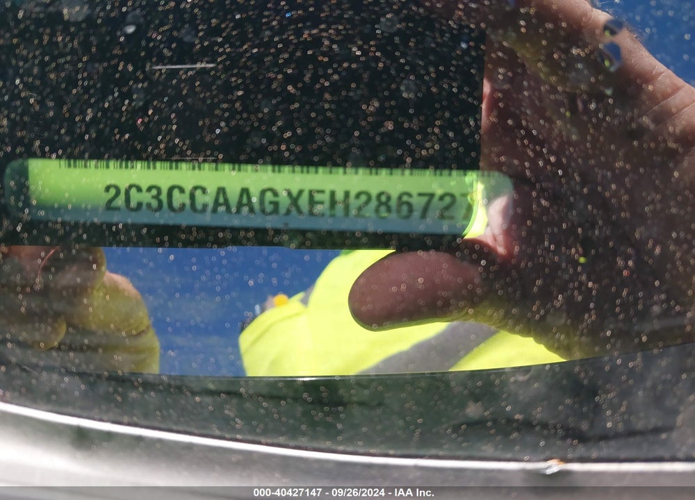 2014 CHRYSLER 300 VIN: 2C3CCAAGXEH286727