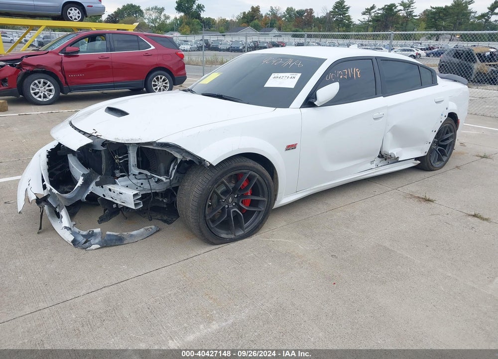 2022 DODGE CHARGER VIN: 2C3CDXGJ0NH104665