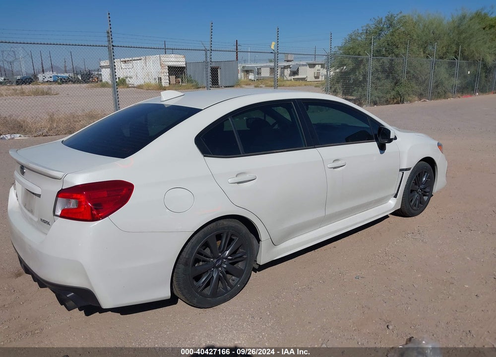 2018 SUBARU WRX VIN: JF1VA1A68J9837142