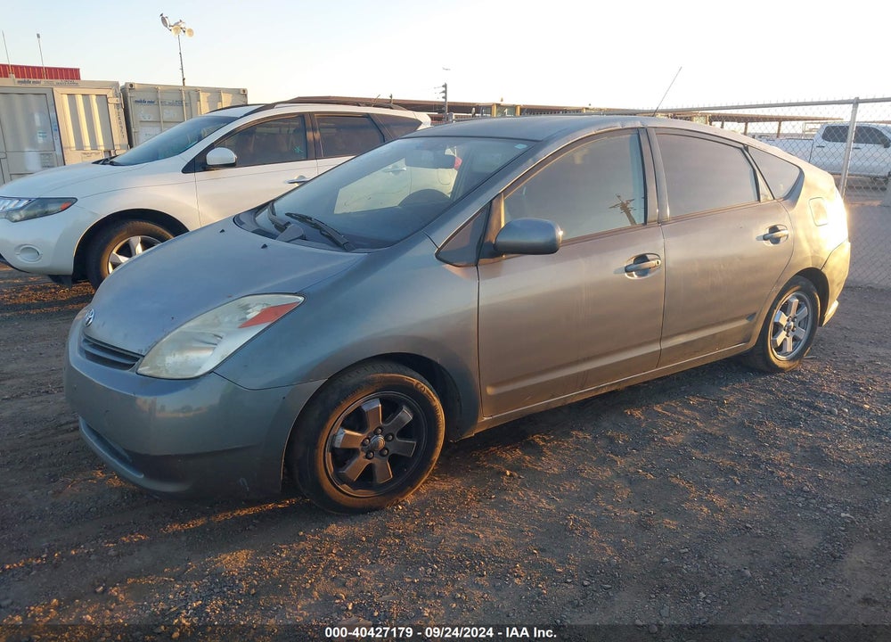 2005 TOYOTA PRIUS VIN: JTDKB20U853077089