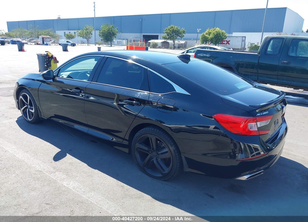2018 HONDA ACCORD SPORT VIN: 1HGCV1F33JA207470