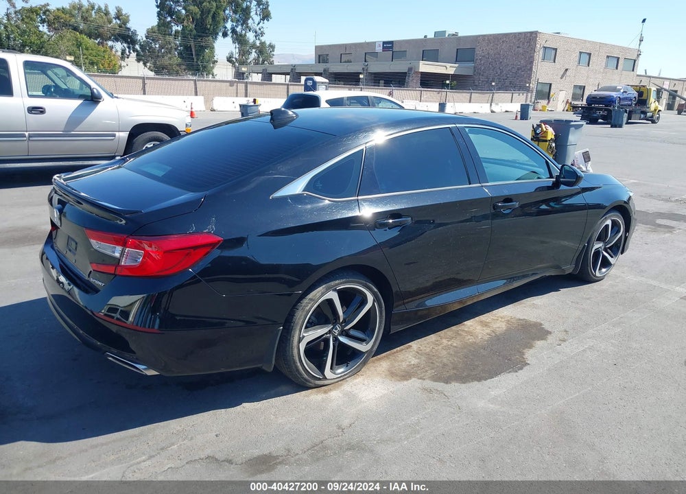 2018 HONDA ACCORD SPORT VIN: 1HGCV1F33JA207470