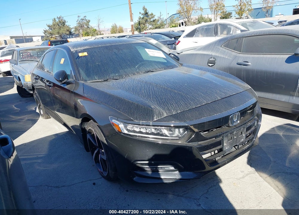2018 HONDA ACCORD SPORT VIN: 1HGCV1F33JA207470