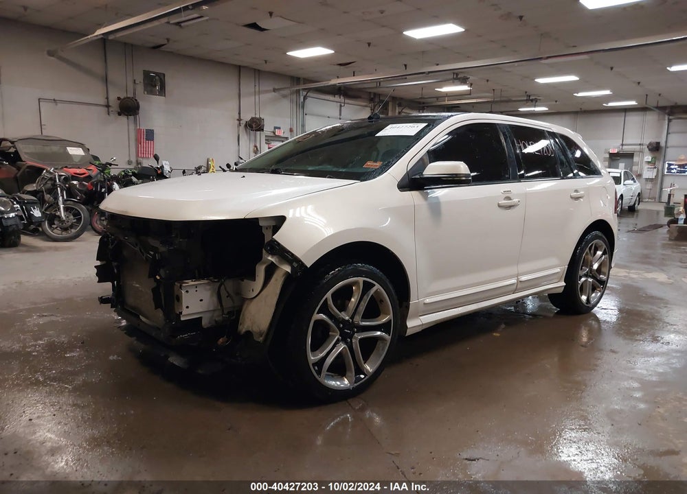 2014 FORD EDGE SPORT VIN: 2FMDK4AK9EBA08196