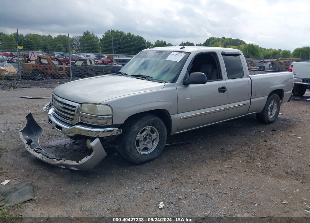 2004 GMC SIERRA 1500 SLT VIN: 2GTEC19T741239345