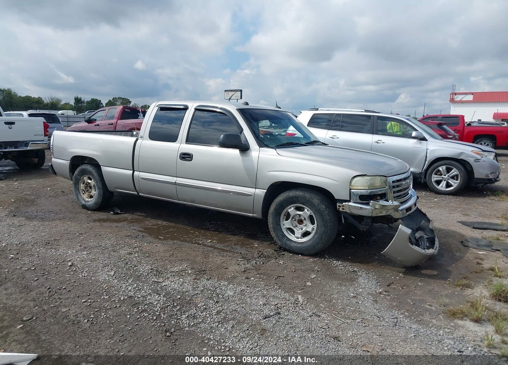 2004 GMC SIERRA 1500 SLT VIN: 2GTEC19T741239345