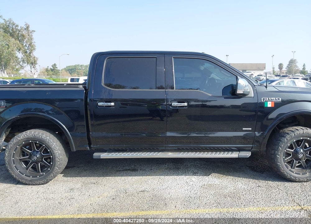 2016 FORD F-150 LARIAT VIN: 1FTEW1EG8GKD23145