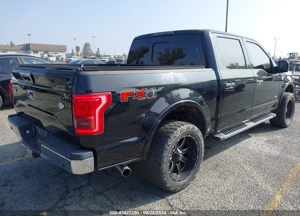 2016 FORD F-150 LARIAT VIN: 1FTEW1EG8GKD23145