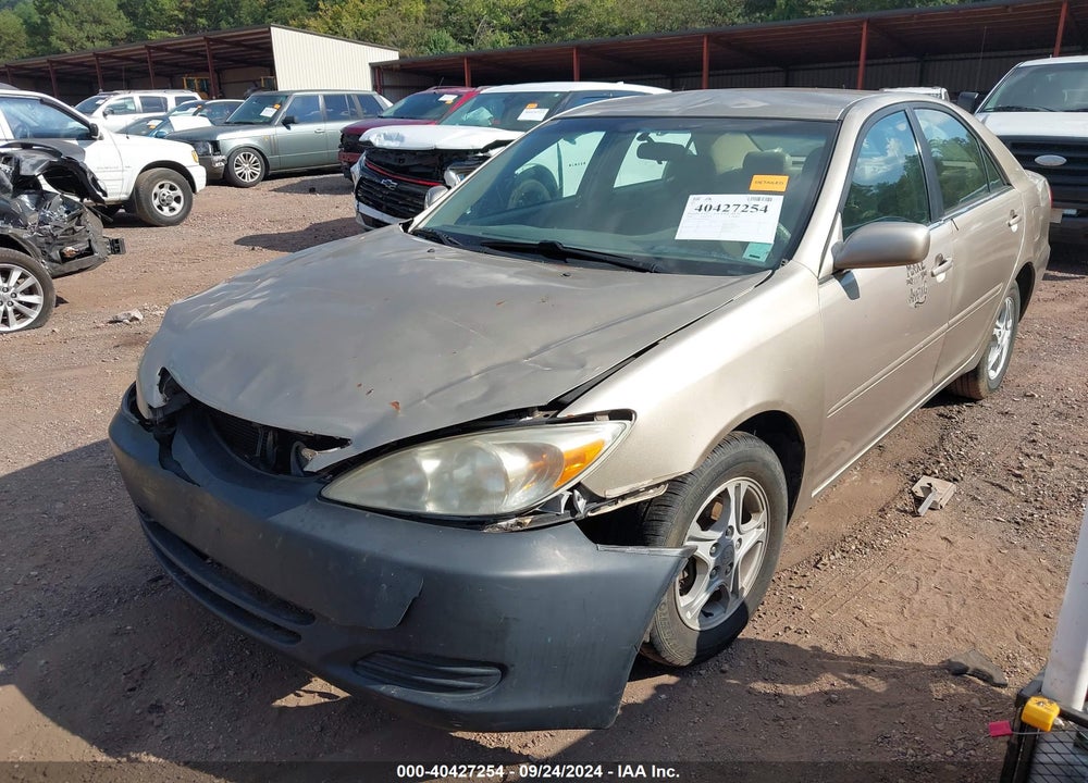 2004 TOYOTA CAMRY LE VIN: 4T1BE32K34U824613