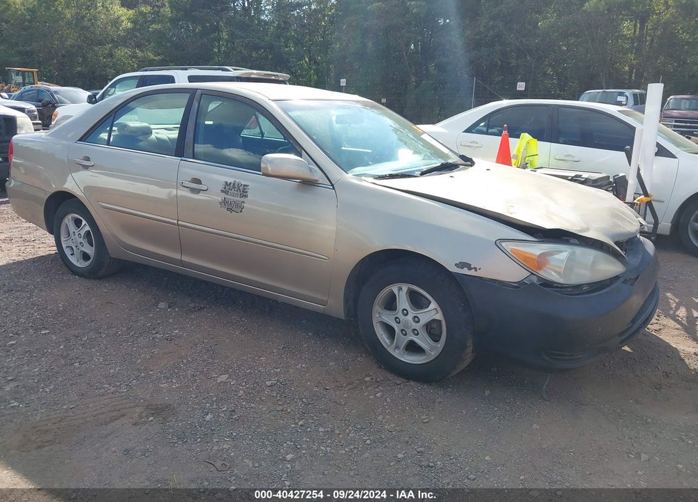 2004 TOYOTA CAMRY LE VIN: 4T1BE32K34U824613