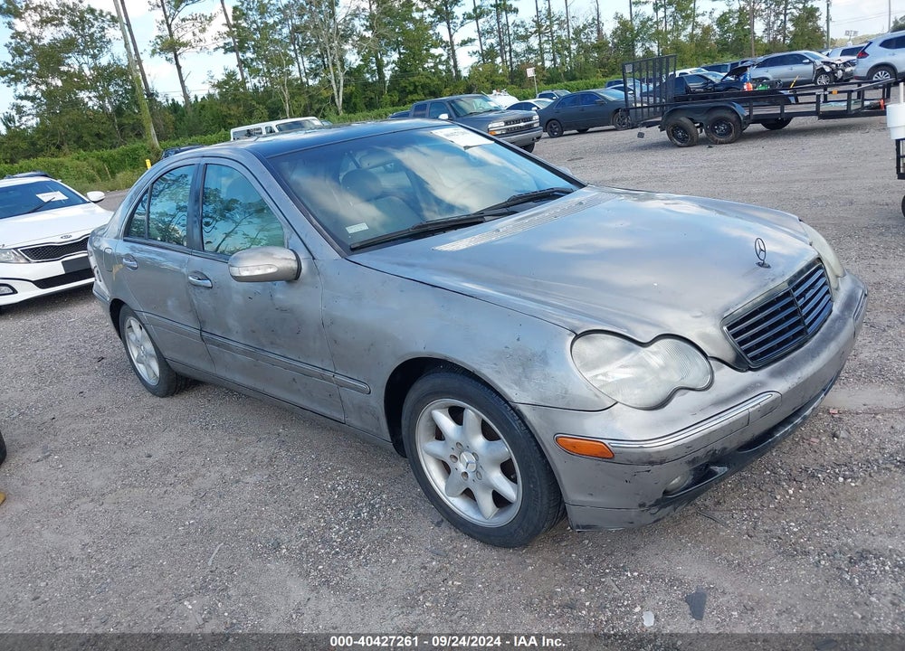 2004 MERCEDES-BENZ C 240 VIN: WDBRF61J14E017493