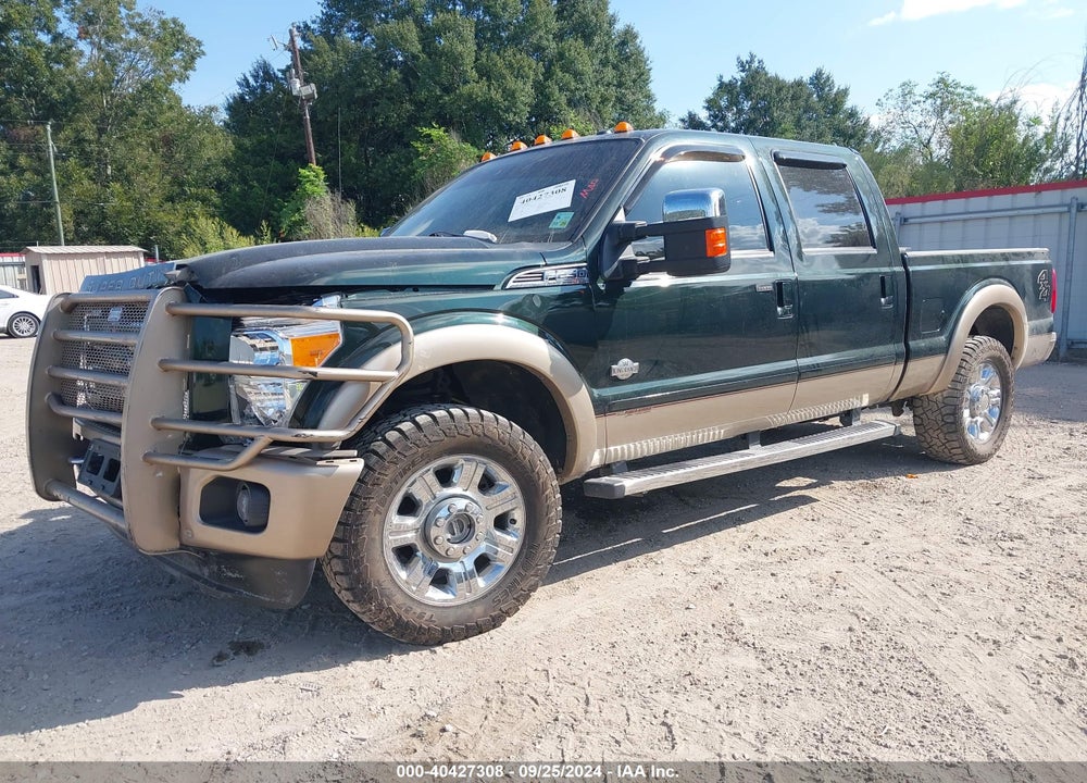 2012 FORD F-250 LARIAT VIN: 1FT7W2BT6CED12718