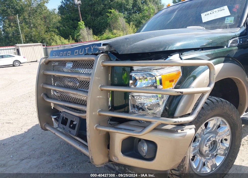 2012 FORD F-250 LARIAT VIN: 1FT7W2BT6CED12718