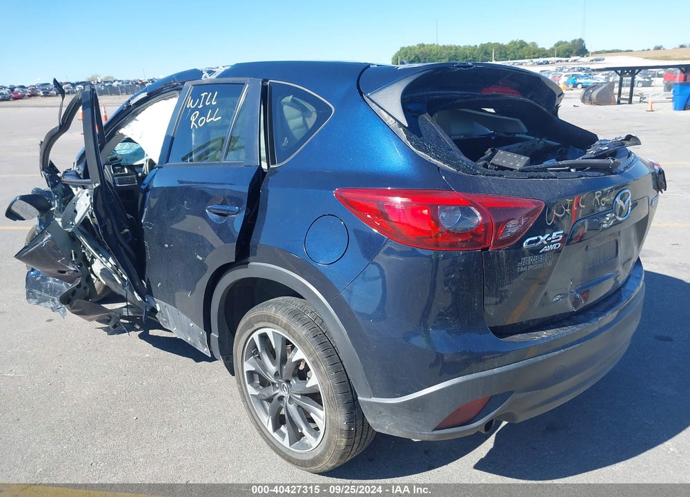 2016 MAZDA CX-5 GRAND TOURING VIN: JM3KE4DY2G0698002