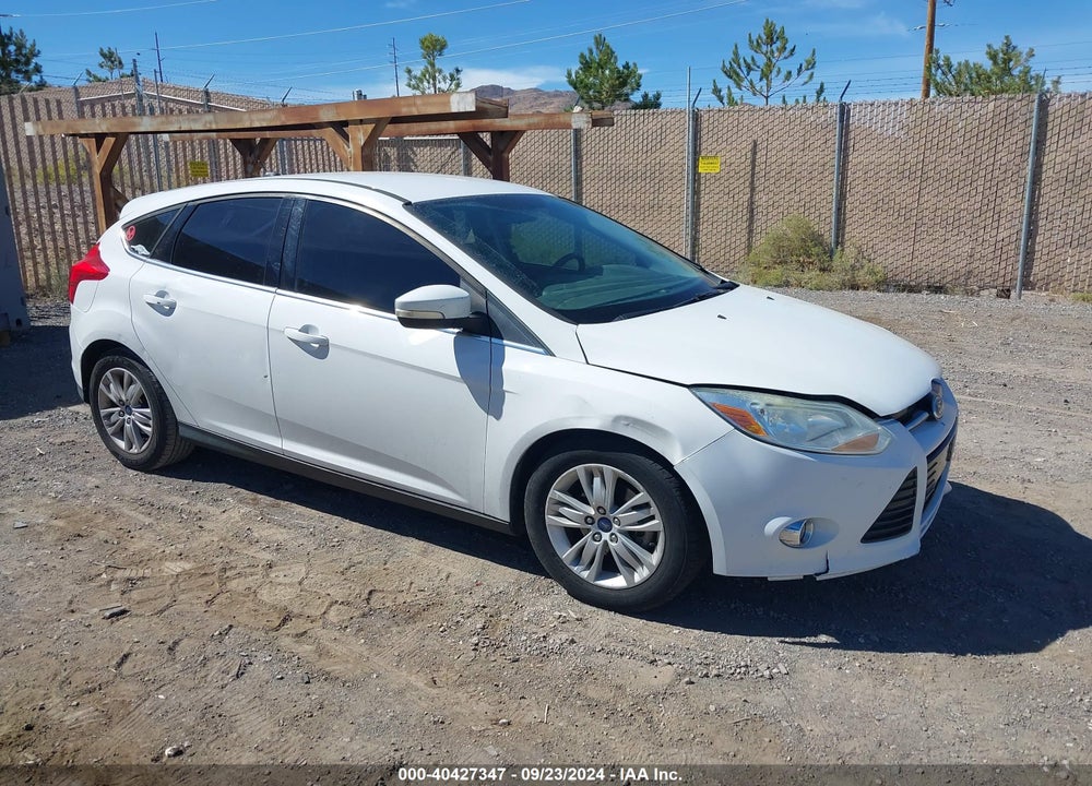 2012 FORD FOCUS SEL VIN: 1FAHP3M23CL317324