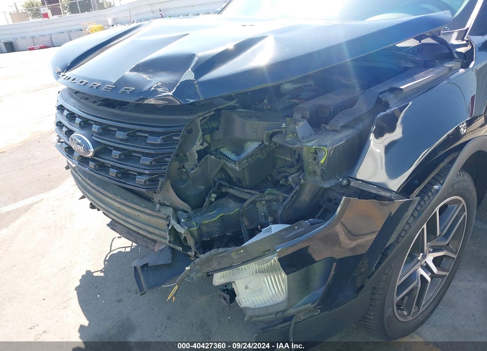 2017 FORD EXPLORER SPORT VIN: 1FM5K8GT1HGA76081