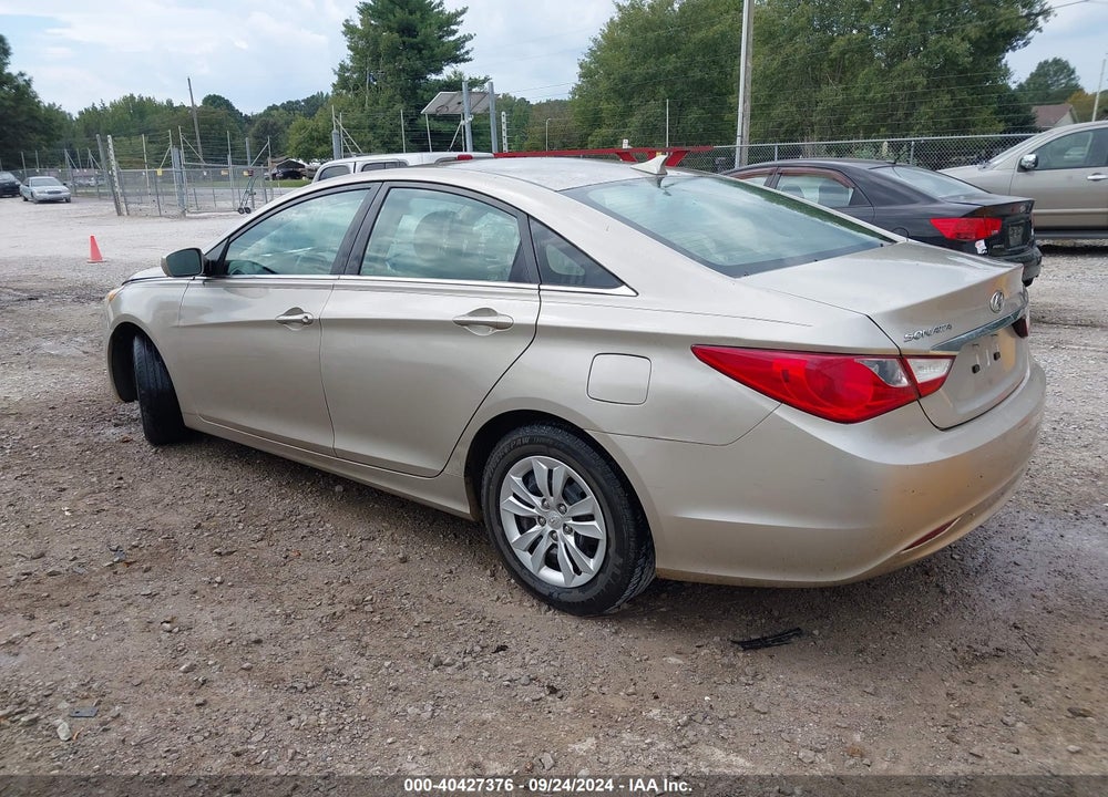 2011 HYUNDAI SONATA GLS VIN: 5NPEB4ACXBH109247