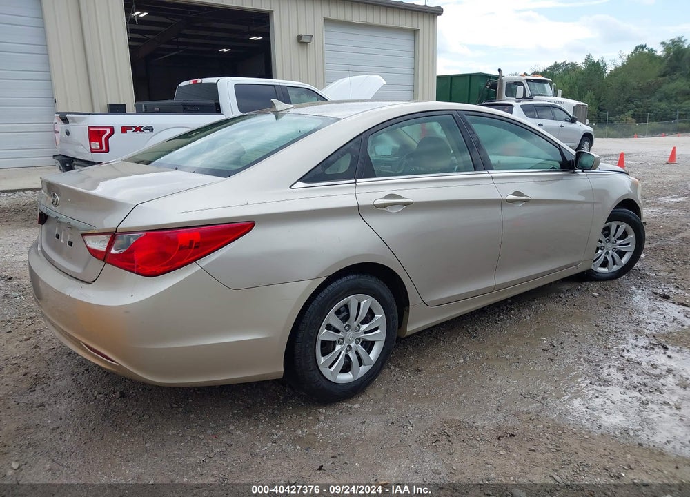 2011 HYUNDAI SONATA GLS VIN: 5NPEB4ACXBH109247