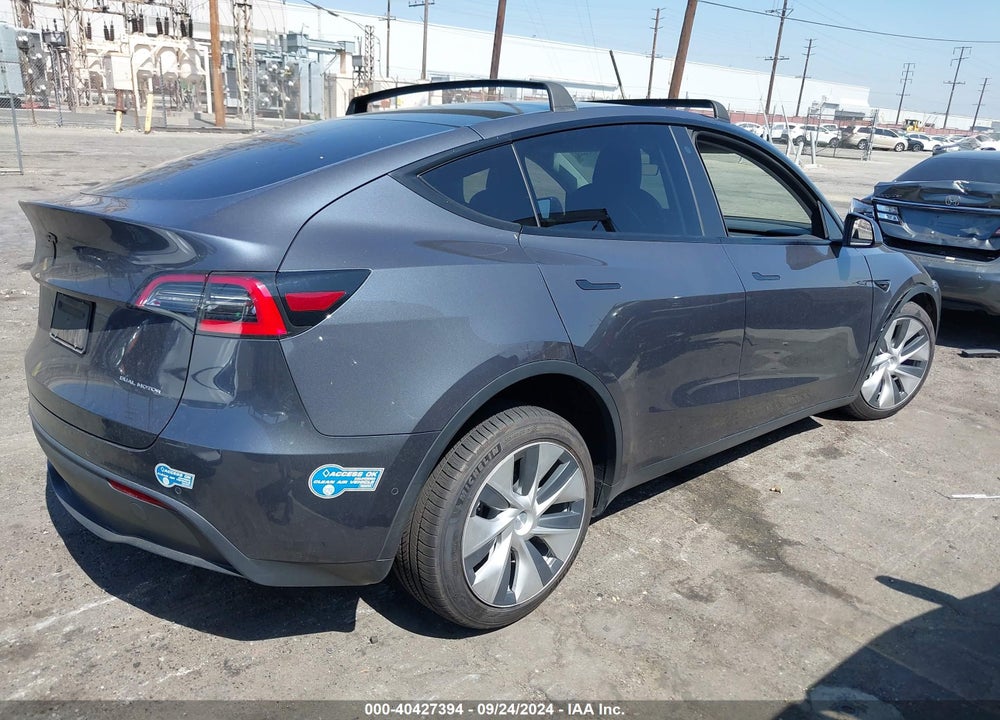 2020 TESLA MODEL Y LONG RANGE DUAL MOTOR ALL-WHEEL DRIVE VIN: 5YJYGDEE2LF050897