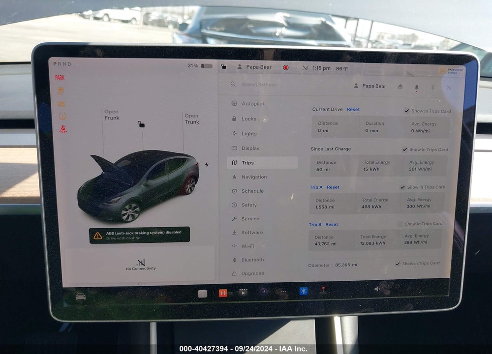 2020 TESLA MODEL Y LONG RANGE DUAL MOTOR ALL-WHEEL DRIVE VIN: 5YJYGDEE2LF050897