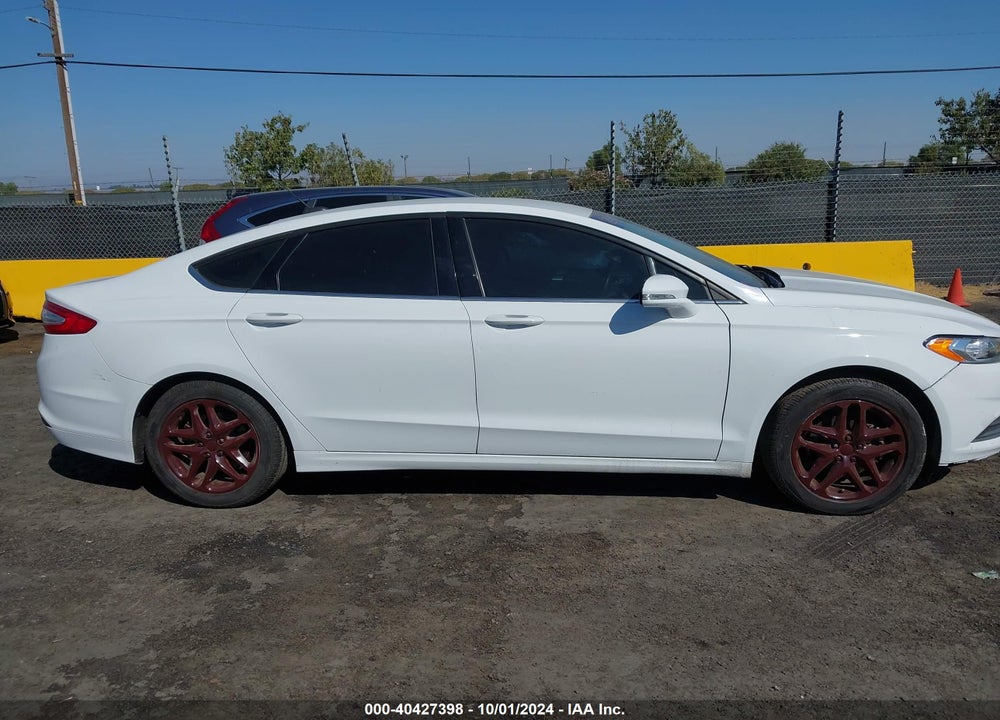 2014 FORD FUSION SE VIN: 1FA6P0H7XE5401188