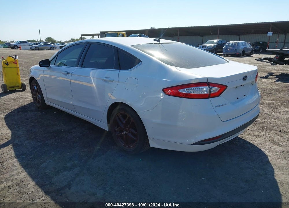 2014 FORD FUSION SE VIN: 1FA6P0H7XE5401188