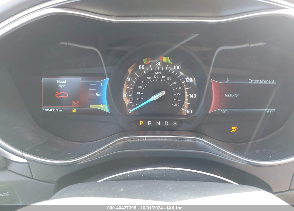 2014 FORD FUSION SE VIN: 1FA6P0H7XE5401188