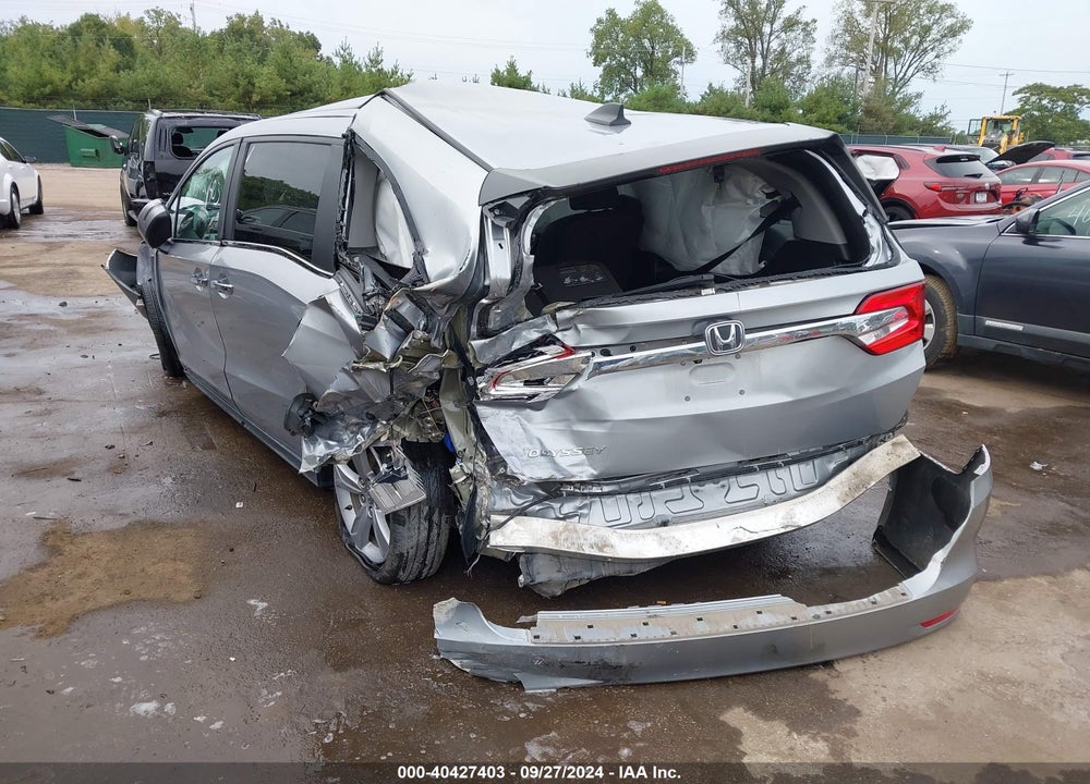 2020 HONDA ODYSSEY EX-L/EX-L W/NAVI RES VIN: 5FNRL6H76LB053360