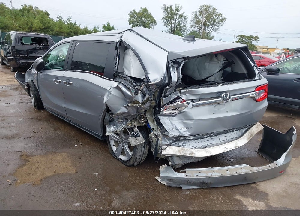 2020 HONDA ODYSSEY EX-L/EX-L W/NAVI RES VIN: 5FNRL6H76LB053360
