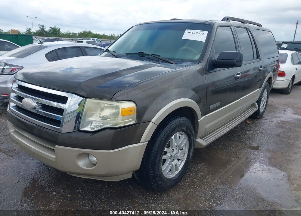 2008 FORD EXPEDITION EL EDDIE BAUER/KING RANCH VIN: 1FMFK17558LA46599