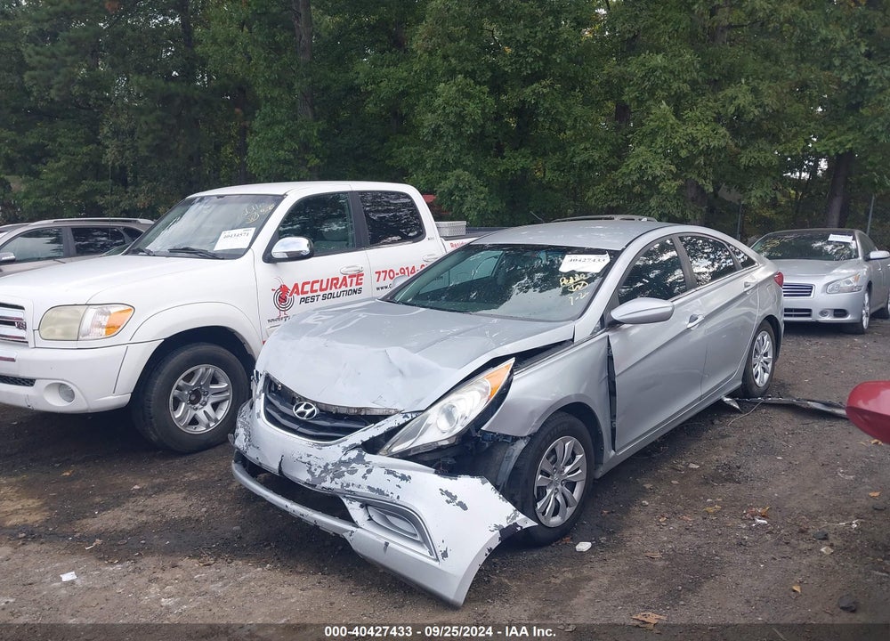 2013 HYUNDAI SONATA GLS VIN: 5NPEB4ACXDH554896