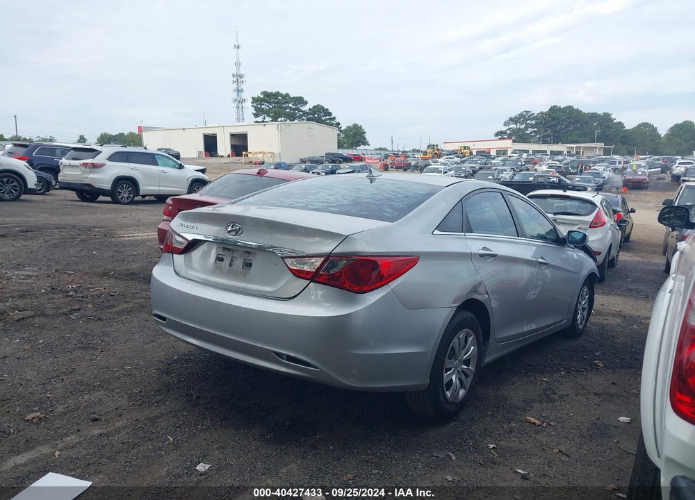 2013 HYUNDAI SONATA GLS VIN: 5NPEB4ACXDH554896