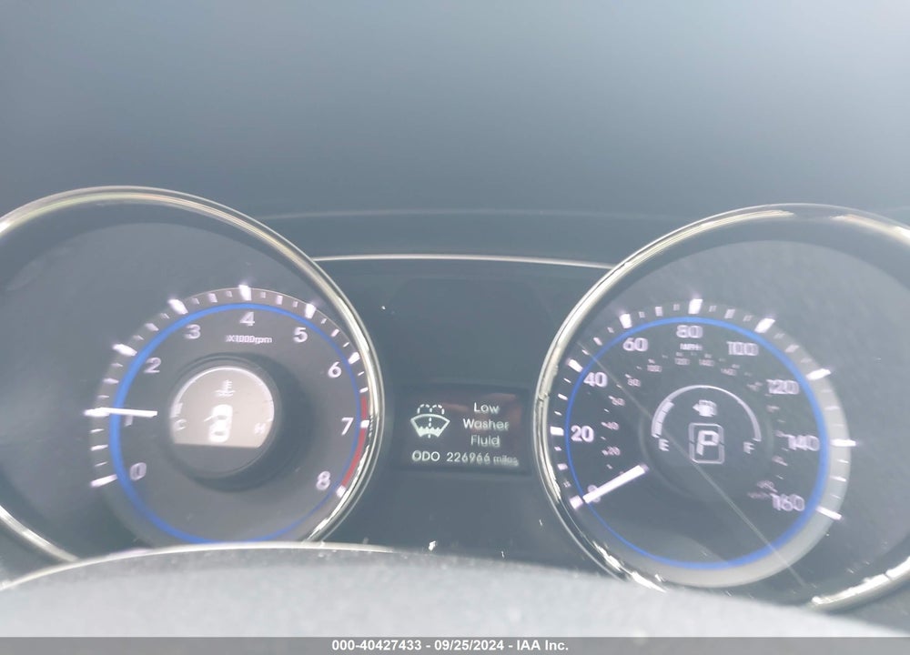 2013 HYUNDAI SONATA GLS VIN: 5NPEB4ACXDH554896