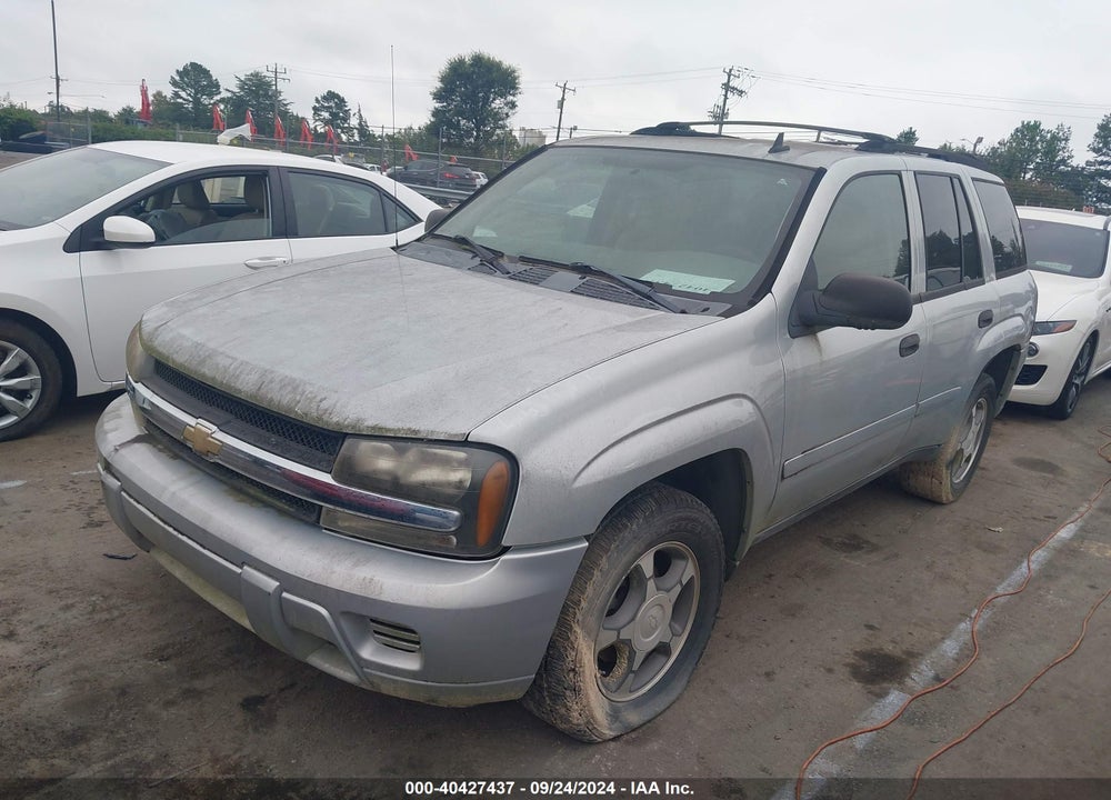 2007 CHEVROLET TRAILBLAZER LS VIN: 1GNDS13SX72159841