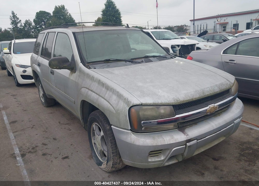 2007 CHEVROLET TRAILBLAZER LS VIN: 1GNDS13SX72159841