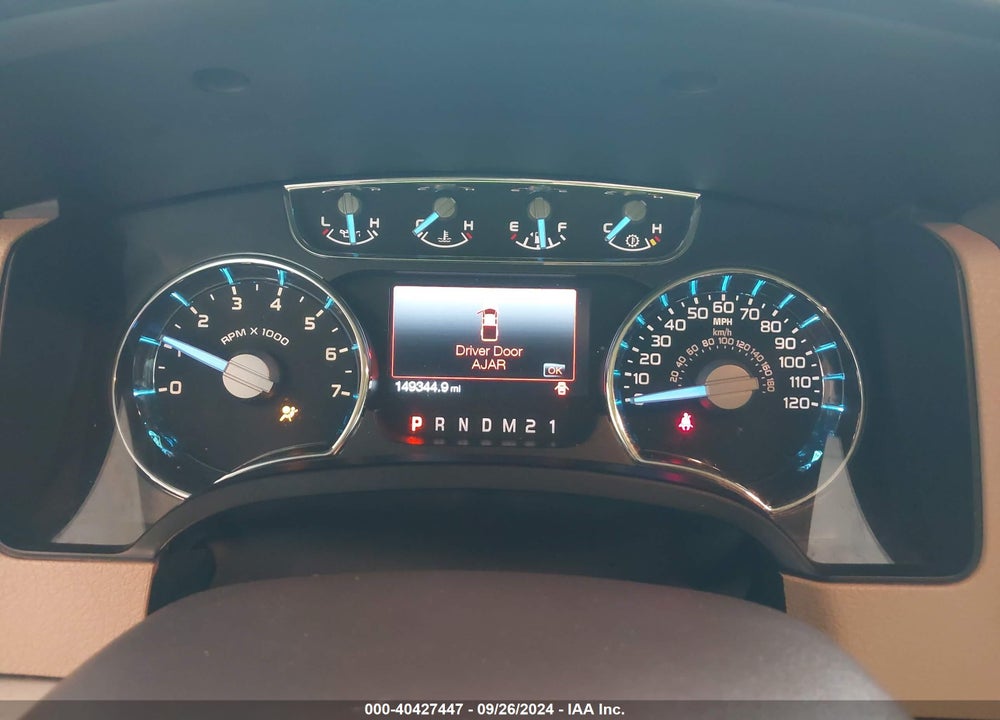 2011 FORD F-150 LARIAT VIN: 1FTFW1EF3BFC83649