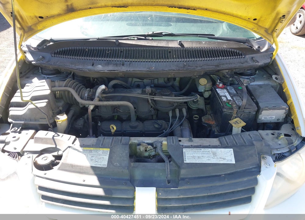 2007 DODGE GRAND CARAVAN SE VIN: 1D4GP24R07B255649