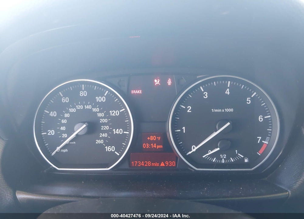2009 BMW 128I VIN: WBAUP73589VK76615