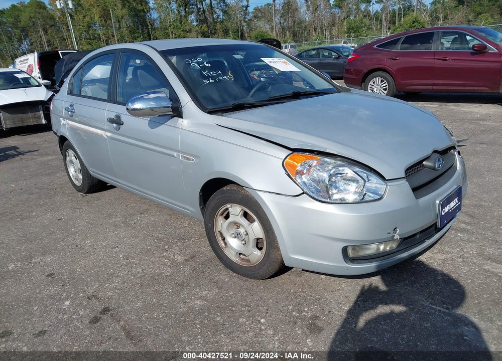 2009 HYUNDAI ACCENT GLS VIN: KMHCN46C89U367995
