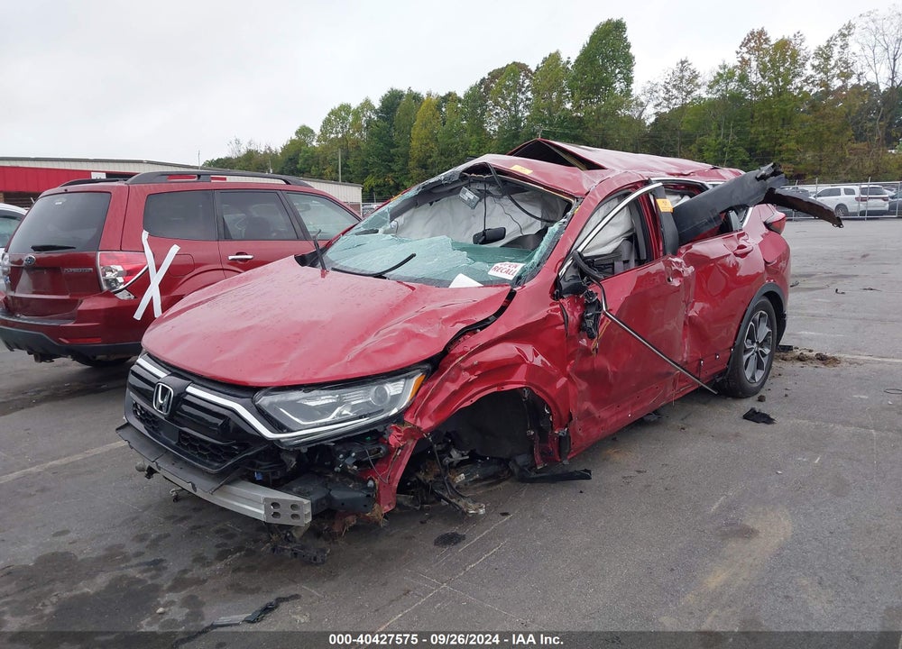 2020 HONDA CR-V 2WD EX-L VIN: 5J6RW1H85LA017519