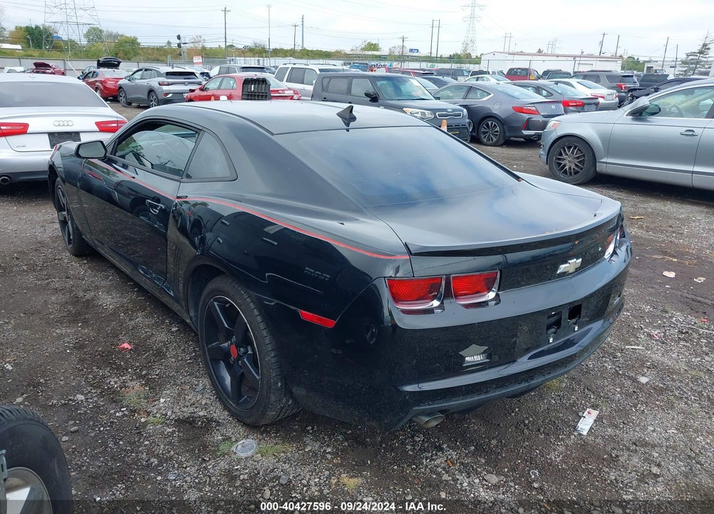 2012 CHEVROLET CAMARO 2LS VIN: 2G1FA1E39C9149154