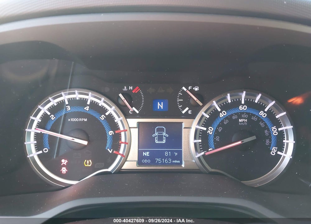 2017 TOYOTA 4RUNNER TRD PRO VIN: JTEBU5JR2H5416973
