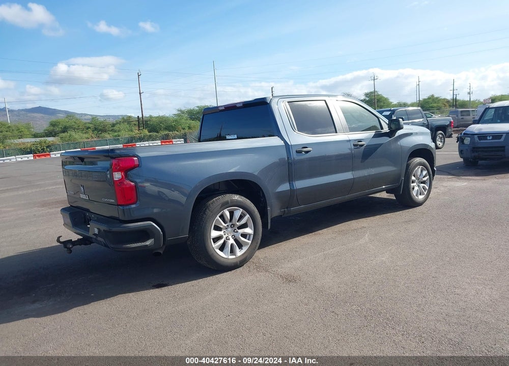 2021 CHEVROLET SILVERADO 1500 2WD SHORT BED CUSTOM VIN: 1GCPWBEK2MZ294862