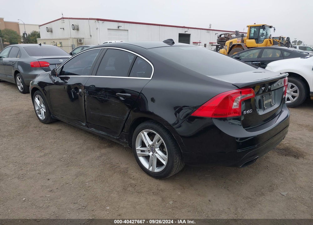 2015 VOLVO S60 T5 PREMIER PLUS VIN: YV126MFC8F1311589