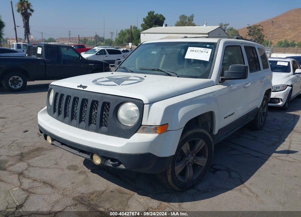 2013 JEEP PATRIOT LATITUDE VIN: 1C4NJRFB1DD279862